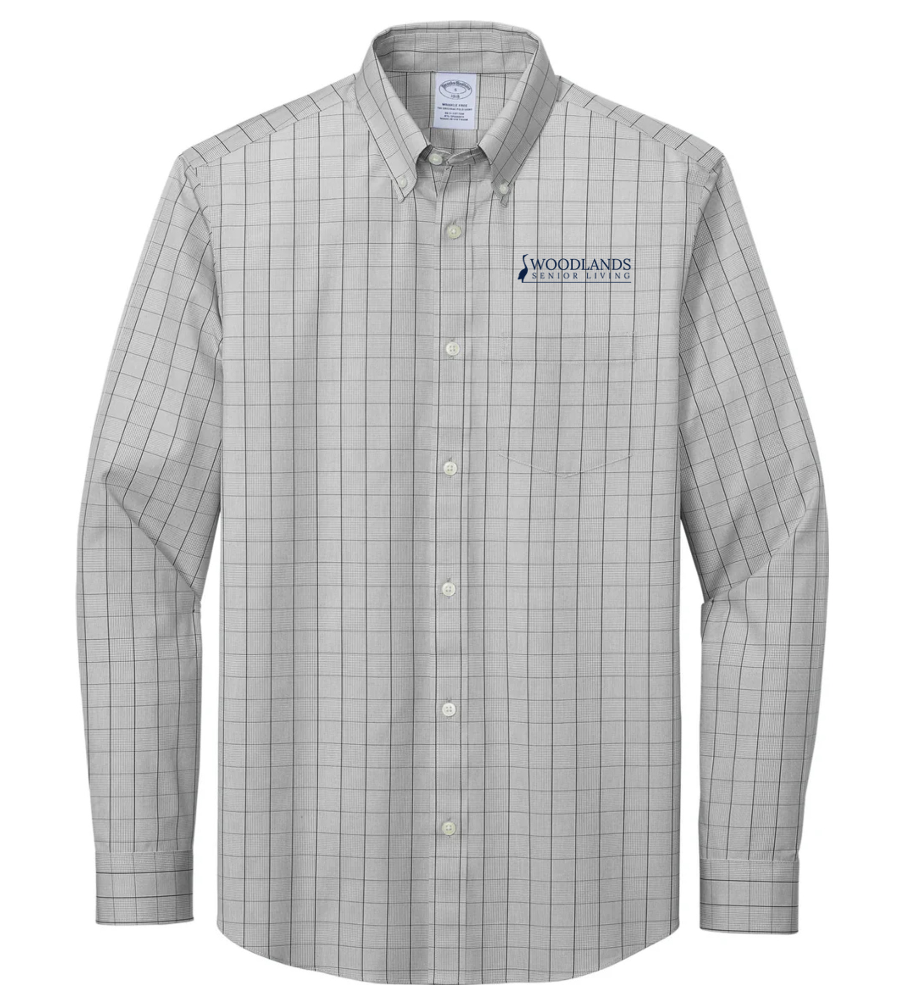 Brooks Brothers Wrinkle-Free Stretch Patterned Shirt
